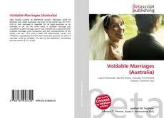 Voidable Marriages (Australia) kitap kapağı