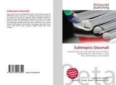 Subtropics (Journal) kitap kapağı