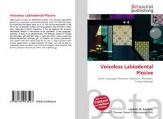 Voiceless Labiodental Plosive kitap kapağı