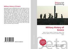 Military History of Greece kitap kapağı