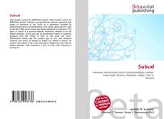 Couverture de Subud