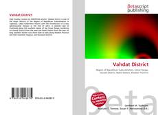 Copertina di Vahdat District