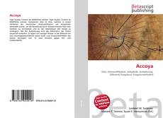 Copertina di Accoya