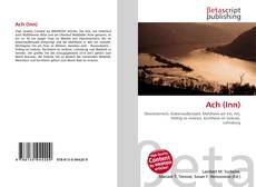 Capa do livro de Ach (Inn) 