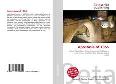 Bookcover of Apostasia of 1965