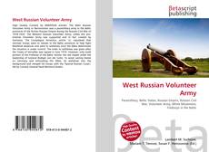 Copertina di West Russian Volunteer Army