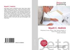 Copertina di Wyatt C. Hedrick