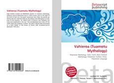 Capa do livro de Vahieroa (Tuamotu Mythology) 