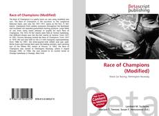 Buchcover von Race of Champions (Modified)