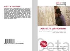 Buchcover von Acha (7./8. Jahrhundert)