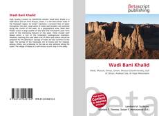 Copertina di Wadi Bani Khalid