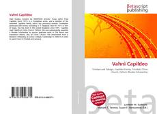 Copertina di Vahni Capildeo
