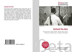 Copertina di Achad Ha-Am