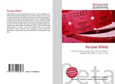 Copertina di To Live (Film)