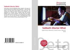 Capa do livro de Sabbath (Doctor Who) 