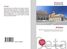 Capa do livro de Achaea 