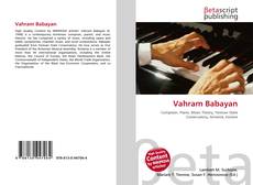 Capa do livro de Vahram Babayan 