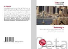 Bookcover of Acemoglu
