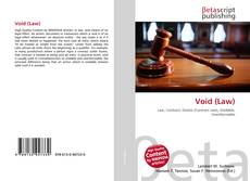 Copertina di Void (Law)