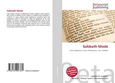Buchcover von Sabbath Mode