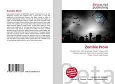 Capa do livro de Zombie Prom 