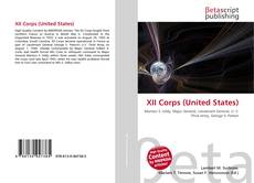 Capa do livro de XII Corps (United States) 