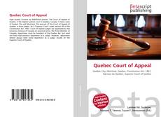 Copertina di Quebec Court of Appeal