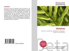 Capa do livro de Achaene 