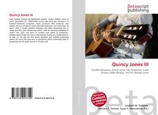 Buchcover von Quincy Jones III