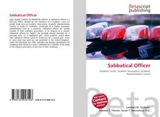Capa do livro de Sabbatical Officer 