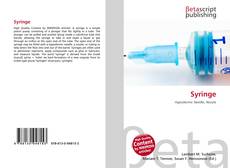 Buchcover von Syringe