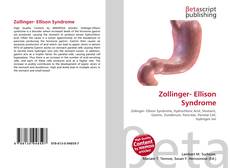 Capa do livro de Zollinger- Ellison Syndrome 