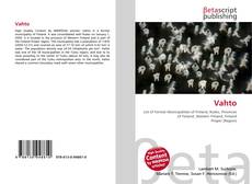 Capa do livro de Vahto 