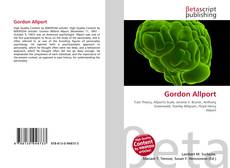 Capa do livro de Gordon Allport 