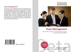 Capa do livro de Team Management 