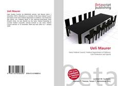 Capa do livro de Ueli Maurer 
