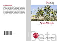 Capa do livro de Achaia Phthiotis 