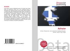 Capa do livro de Achaier 