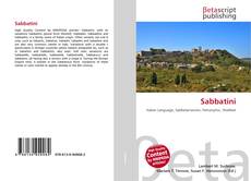 Capa do livro de Sabbatini 