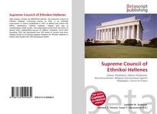 Buchcover von Supreme Council of Ethnikoi Hellenes