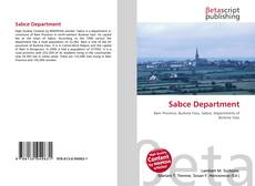 Sabce Department的封面