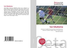 Capa do livro de Vai Sikahema 