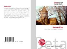 Capa do livro de Racendów 