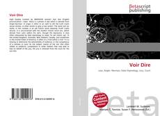 Couverture de Voir Dire