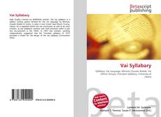 Buchcover von Vai Syllabary