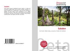 Capa do livro de Sabden 