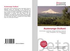 Capa do livro de Acatenango (Vulkan) 