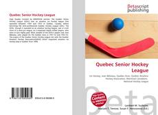 Buchcover von Quebec Senior Hockey League