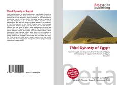 Capa do livro de Third Dynasty of Egypt 