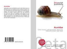Capa do livro de Acavidae 